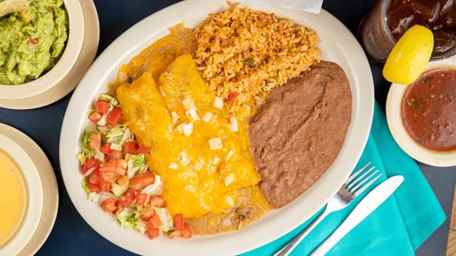Enchilada Plate.