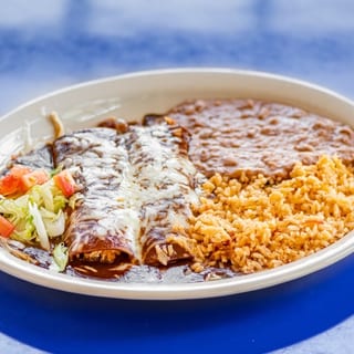 Chicken Mole Enchiladas