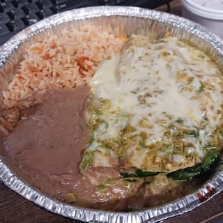 Chicken Spinach Enchilada