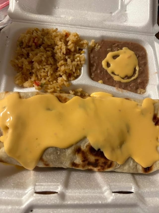 Burrito Plate.