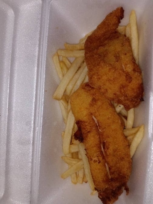 Fish Finger Plate.