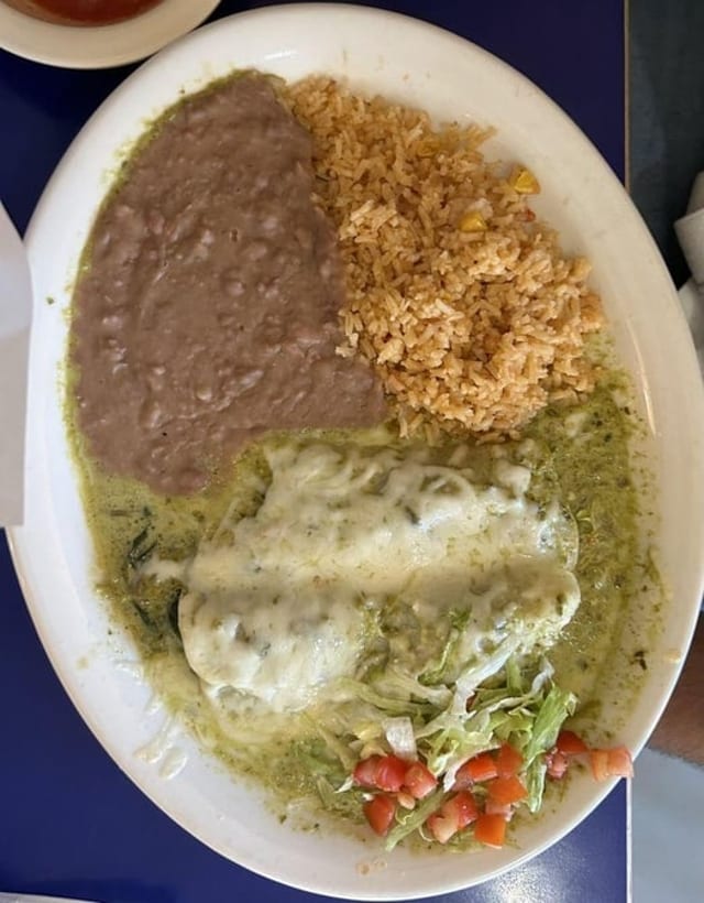 Spinach Enchiladas.